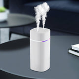 Maxbell Desktop Humidifier Quiet USB with Ambient Night Light Essential Oil Diffuser White