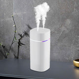 Maxbell Desktop Humidifier Quiet USB with Ambient Night Light Essential Oil Diffuser White