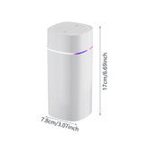 Maxbell Desktop Humidifier Quiet USB with Ambient Night Light Essential Oil Diffuser White