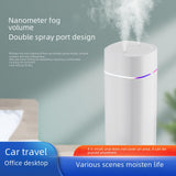 Maxbell Desktop Humidifier Quiet USB with Ambient Night Light Essential Oil Diffuser White