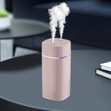Maxbell Desktop Humidifier Quiet USB with Ambient Night Light Essential Oil Diffuser Pink