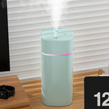 Maxbell Desktop Humidifier Quiet USB with Ambient Night Light Essential Oil Diffuser Green