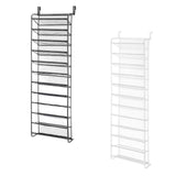 Maxbell over The Door Shoe Organizer Stylish Shoe Storage for Bedroom Pantry Nursery Black