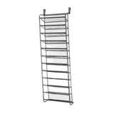 Maxbell over The Door Shoe Organizer Stylish Shoe Storage for Bedroom Pantry Nursery Black