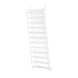 Maxbell over The Door Shoe Organizer Stylish Shoe Storage for Bedroom Pantry Nursery White