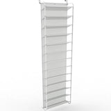 Maxbell over The Door Shoe Organizer Stylish Shoe Storage for Bedroom Pantry Nursery White