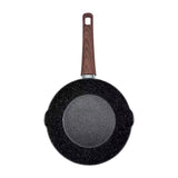 Maxbell Frying Pan Wok Pan Skillet Steak Pan for Home Electric Gas Cooker Restaurant 16.5cmx33cmx5cm