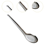 Maxbell 24Pcs Dinner Spoons Polished Soup Spoons for Gravies Cafe Bar Serving Sauce L