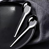 Maxbell 24Pcs Dinner Spoons Polished Soup Spoons for Gravies Cafe Bar Serving Sauce S