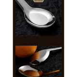 Maxbell 24Pcs Dinner Spoons Polished Soup Spoons for Gravies Cafe Bar Serving Sauce S