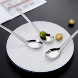 Maxbell 24Pcs Dinner Spoons Polished Soup Spoons for Gravies Cafe Bar Serving Sauce S