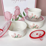 Maxbell 3x Mixing Bowl Set Multipurpose with Airtight Lids for Prepping Serving Food