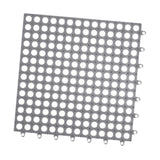 Maxbell Bath Mat Splicing Bathtub Mat Versatile Non Slip Waterproof Pool Mat Cushion Gray