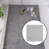 Maxbell Bath Mat Splicing Bathtub Mat Versatile Non Slip Waterproof Pool Mat Cushion Gray