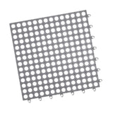 Maxbell Bath Mat Splicing Bathtub Mat Versatile Non Slip Waterproof Pool Mat Cushion Gray