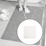 Maxbell Bath Mat Splicing Bathtub Mat Versatile Non Slip Waterproof Pool Mat Cushion White