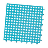 Maxbell Bath Mat Splicing Bathtub Mat Versatile Non Slip Waterproof Pool Mat Cushion Blue