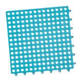 Maxbell Bath Mat Splicing Bathtub Mat Versatile Non Slip Waterproof Pool Mat Cushion Blue