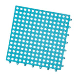 Maxbell Bath Mat Splicing Bathtub Mat Versatile Non Slip Waterproof Pool Mat Cushion Blue
