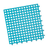 Maxbell Bath Mat Splicing Bathtub Mat Versatile Non Slip Waterproof Pool Mat Cushion Blue