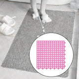 Maxbell Bath Mat Splicing Bathtub Mat Versatile Non Slip Waterproof Pool Mat Cushion Pink