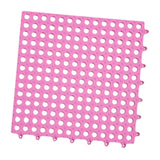 Maxbell Bath Mat Splicing Bathtub Mat Versatile Non Slip Waterproof Pool Mat Cushion Pink