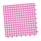 Maxbell Bath Mat Splicing Bathtub Mat Versatile Non Slip Waterproof Pool Mat Cushion Pink