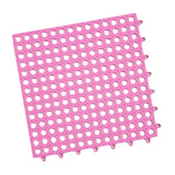 Maxbell Bath Mat Splicing Bathtub Mat Versatile Non Slip Waterproof Pool Mat Cushion Pink