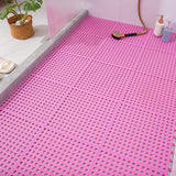 Maxbell Bath Mat Splicing Bathtub Mat Versatile Non Slip Waterproof Pool Mat Cushion Pink