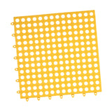 Maxbell Bath Mat Splicing Bathtub Mat Versatile Non Slip Waterproof Pool Mat Cushion Yellow