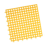 Maxbell Bath Mat Splicing Bathtub Mat Versatile Non Slip Waterproof Pool Mat Cushion Yellow