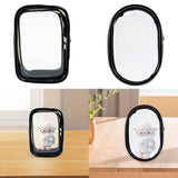 Maxbell Clear Figure Display Bag Compact Dustproof PVC Gift Display Case for Figures Square