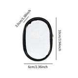 Maxbell Clear Figure Display Bag Compact Dustproof PVC Gift Display Case for Figures Round