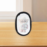 Maxbell Clear Figure Display Bag Compact Dustproof PVC Gift Display Case for Figures Round