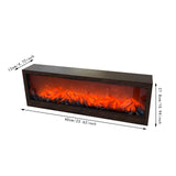 Maxbell LED Fireplace Lantern Flame Effect LED Fire Lamp for Home Living Room Office