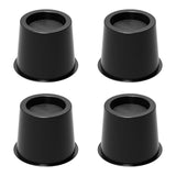 Maxbell Bed Risers Non Slip for Platform Bed Frame Elevators for Chair Couch Cabinet 4pcs