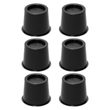 Maxbell Bed Risers Non Slip for Platform Bed Frame Elevators for Chair Couch Cabinet 6pcs