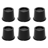 Maxbell Bed Risers Non Slip for Platform Bed Frame Elevators for Chair Couch Cabinet 6pcs