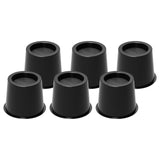 Maxbell Bed Risers Non Slip for Platform Bed Frame Elevators for Chair Couch Cabinet 6pcs
