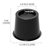 Maxbell Bed Risers Non Slip for Platform Bed Frame Elevators for Chair Couch Cabinet 9pcs