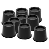 Maxbell Bed Risers Non Slip for Platform Bed Frame Elevators for Chair Couch Cabinet 9pcs