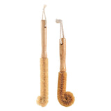 Maxbell Coconut Fibers Brush with Long Handle for Feeding Bottle Coffee Mugs Glasses 30cmx5cm