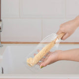 Maxbell Coconut Fibers Brush with Long Handle for Feeding Bottle Coffee Mugs Glasses 30cmx5cm