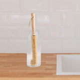 Maxbell Coconut Fibers Brush with Long Handle for Feeding Bottle Coffee Mugs Glasses 30cmx5cm