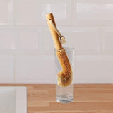 Maxbell Coconut Fibers Brush with Long Handle for Feeding Bottle Coffee Mugs Glasses 24cmx5cm