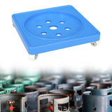 Maxbell Movable Propane Tank Wheels Tray Portable Propane Tank Stand for Flower Pots