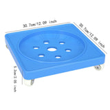 Maxbell Movable Propane Tank Wheels Tray Portable Propane Tank Stand for Flower Pots