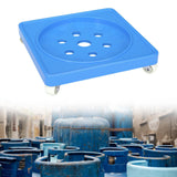 Maxbell Movable Propane Tank Wheels Tray Portable Propane Tank Stand for Flower Pots