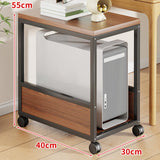 Maxbell PC Stand for PC Tower, Printer, Home Office with Wheels Rolling Printer Cart