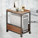Maxbell PC Stand for PC Tower, Printer, Home Office with Wheels Rolling Printer Cart